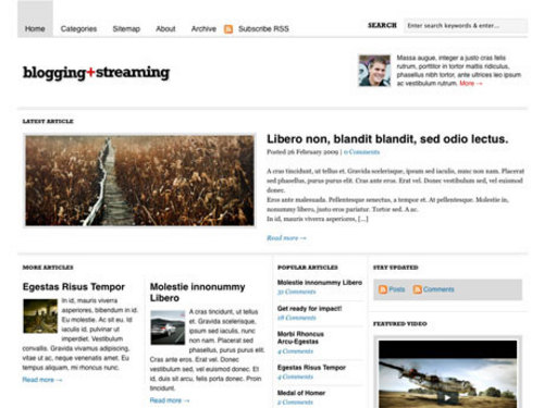 Product picture Blogging stream